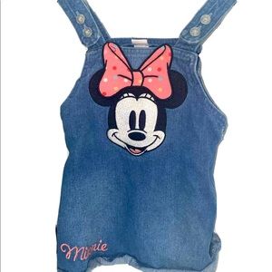 Disney Minnie Mouse Overalls BG size 6-9 mo 74CM